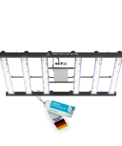 Treez Tools Grow Light LED 320 PRO energieeffiziente Vollspektrum LED Pflanzenlampe für Indoor-Anbau, anbau, und maximale Erträge bei minimalem Stromverbrauch