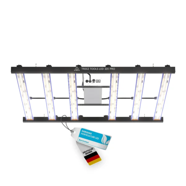 Grow Light LED 320W PRO – Produktfoto auf weißem Hintergrund