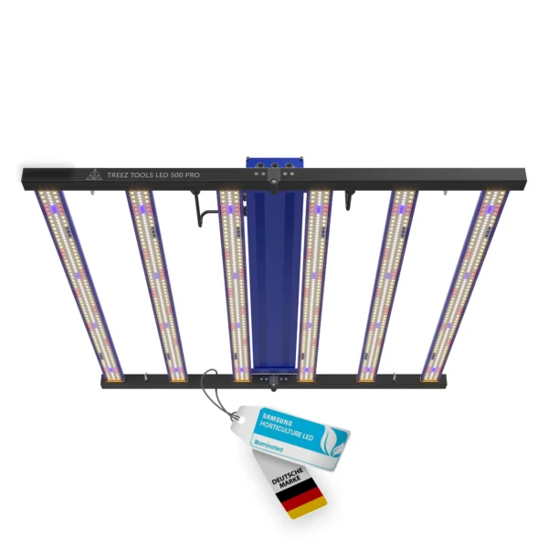 Grow Light LED 500W PRO – Produktfoto auf weißem Hintergrund