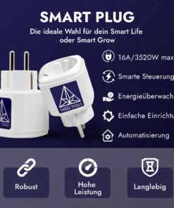 Treez Tools Smart Plug – Smarte Steckdose mit 3520W Leistung und Zeitplan-Funktion