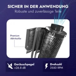 Treez Tools Exhaust Ventilator –Grow Abluft Set