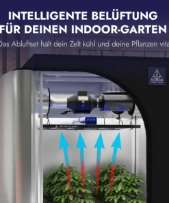 Treez Tools Exhaust Ventilator –Grow Abluft Set