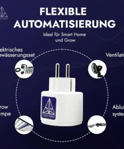 Treez Tools Smart Plug – Smarte Steckdose mit 3520W Leistung und Zeitplan-Funktion