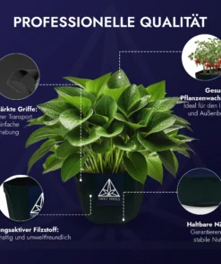 Treez Tools: Robuste 12-Liter-Anzuchttöpfe, perfekt für Urban Gardening und nachhaltige Pflanzenpflege.