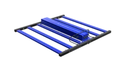 Treez Tools Grow Light LED 500 PRO energieeffiziente Vollspektrum LED Grow Lampe 500W für Indoor-Grow und Anbau, mit flexibler Dimmfunktion und UV-Licht