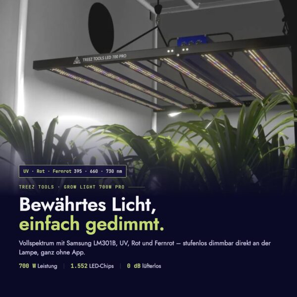 Treez Tools Grow Light LED 700W PRO