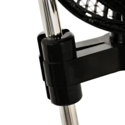 Treez Tools Ventilator Schwarz – Effiziente Luftzirkulation und Oszillation für gleichmäßige Verteilung im Grow-Zelt
