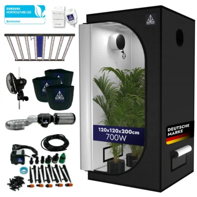 Treez Tools Grow Light LED 700W - High-performance LED with far-red and UV light for optimized flowering phases.