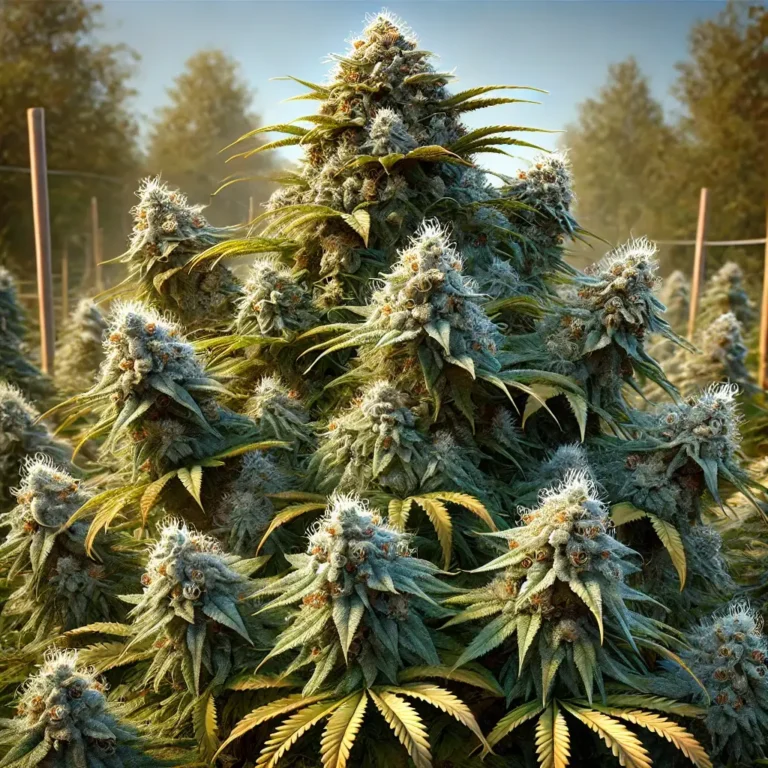Cannabis späte Blüte Woche 11 12 reife Buds Trichome Ernte Indoor Grow