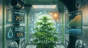 Klimakontrolle Indoor Grow Temperatur und Luftfeuchtigkeit