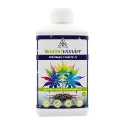 Wurzel Wunder ist ein 100% natürlicher Flüssigdünger, optimiert das Wurzelwachstum und die Bodenfruchtbarkeit von 420 Pflanzen