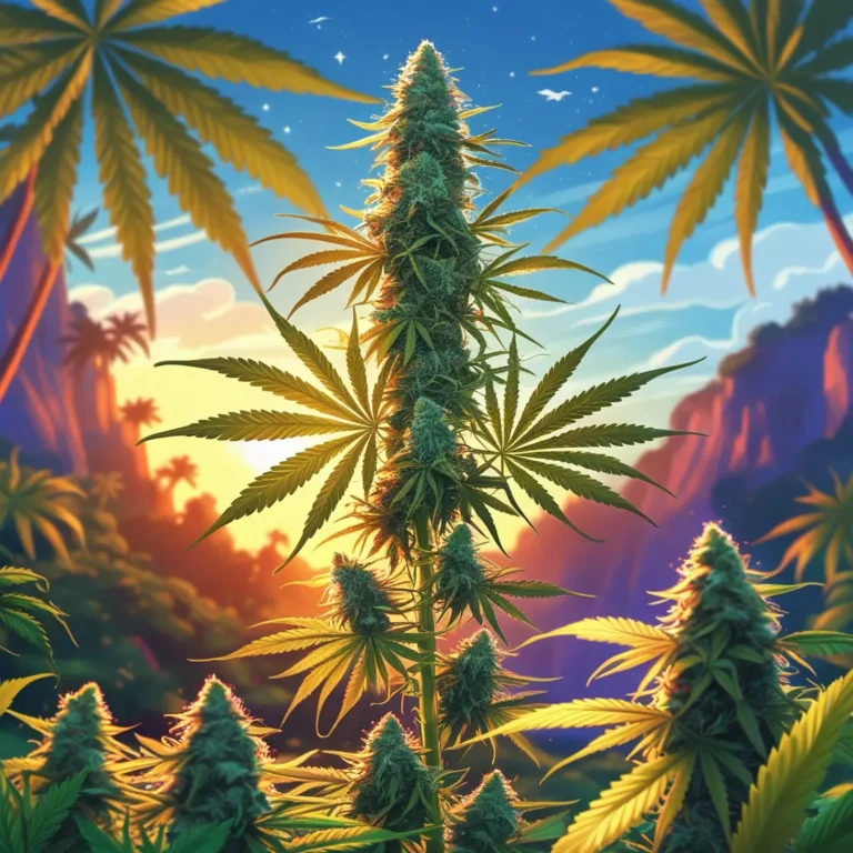 Unterschied Fächerblatt und Zuckerblatt Cannabis Anatomie