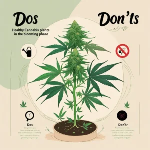 Blütephase meistern: Dos & Don’ts für gesunde Cannabis Pflanzen