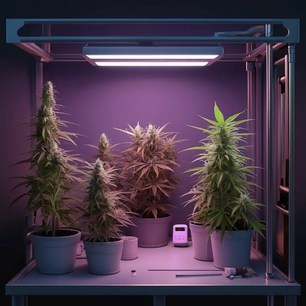 🌱 THC-Gehalt steigern? Licht ist der Game-Changer! 🔦