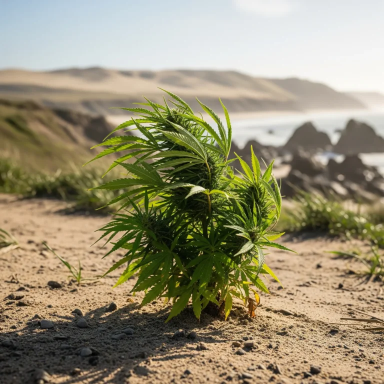 Cannabis Anbau am Meer: Robuste Pflanzen schützen und pflegen