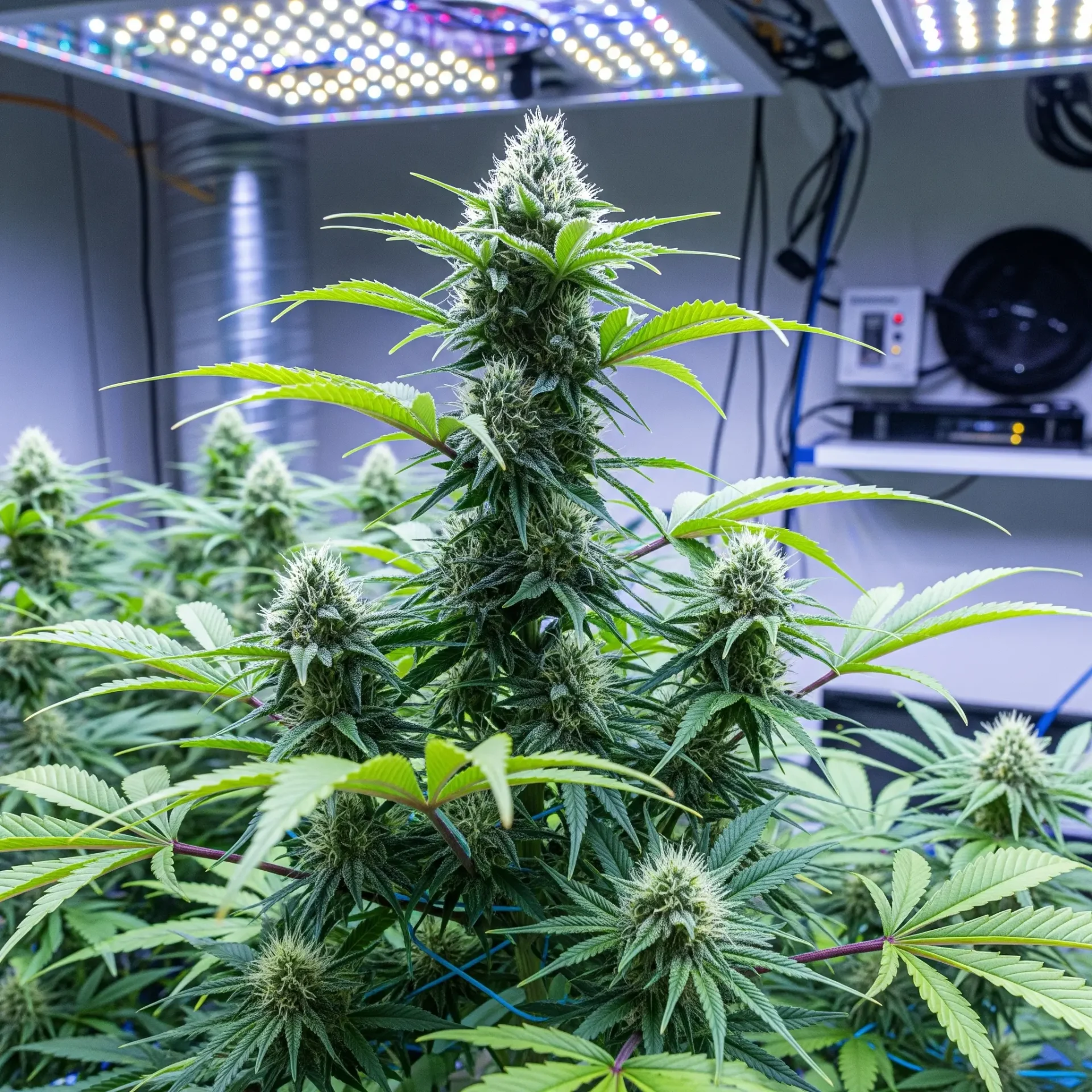 Cannabis-Stretching kontrollieren: Tipps für gesundes, kompaktes Wachstum