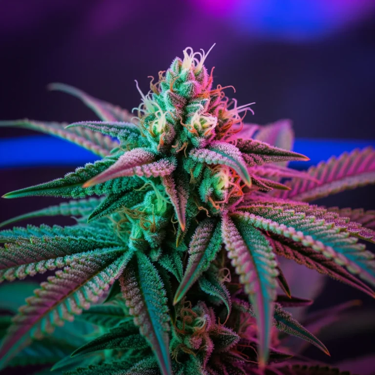Cannabis Lichtspektrum Grafik PAR Bereich Wachstum Blüte