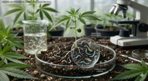 Nematoden Anwendung gegen Trauermücken im Cannabis Anbau