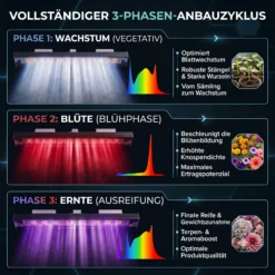 Treez Tools 650W Wissenschaftliche Lichtrezepte
