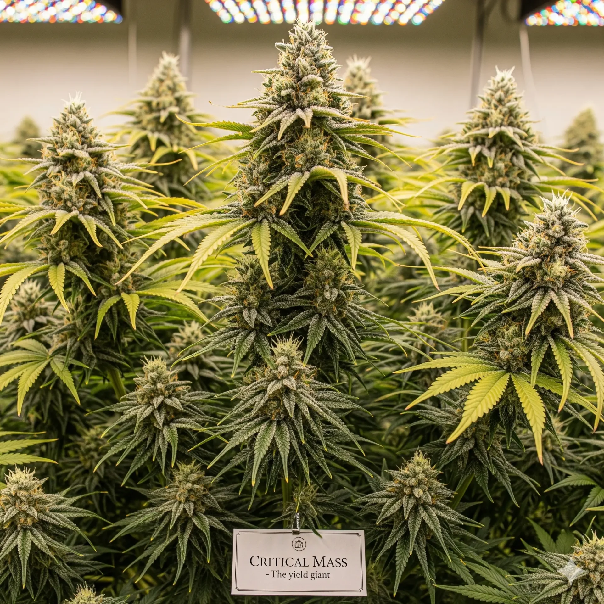 Critical Mass Strain Review – Ertrags-Gigant von Mr. Nice Seeds (Afghani x Skunk #1) mit enormen dichten Buds, süß-erdigem Aroma und extrem hohen Erträgen bis 800g/m² im Grow von Treez Tools