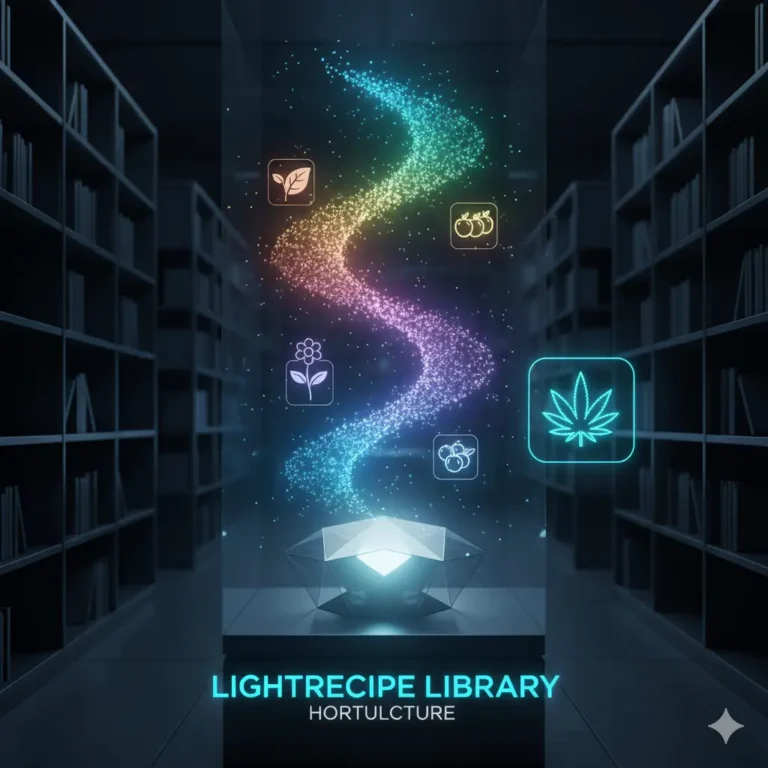 Lichtrezept Bibliothek Smart Grow Light Serie