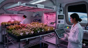 NASA Lichtrezepte Steuerung über eine Smart Grow Light LED App für Cannabis.