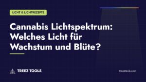 Titelbild: Cannabis Lichtspektrum: Welches Licht für Wachstum und Blüte?