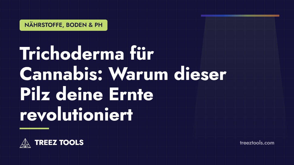 Titelbild: Trichoderma für Cannabis: Warum dieser Pilz deine Ernte revolutioniert